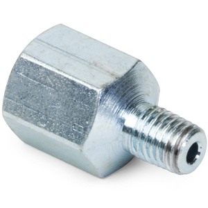 1/4"-28 Male x 1/8" FPT Straight Alloy Steel Grease Fitting Adapter