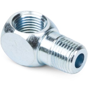 1/8" Male x 1/8" FPT 90° Alloy Steel Grease Fitting Adapter