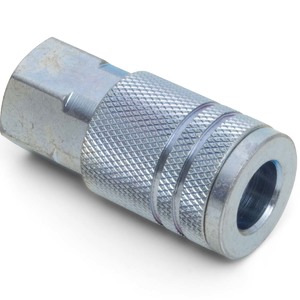 1/4 Industrial Interchange Female Air Coupler With Drag Guard