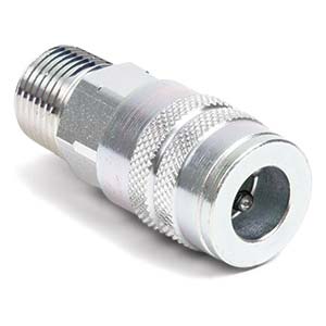 1/4 Industrial Interchange Male Pipe Air Coupler