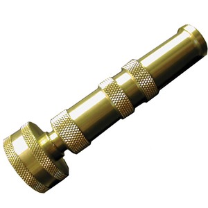 Solid Brass Twist Garden Hose Nozzle