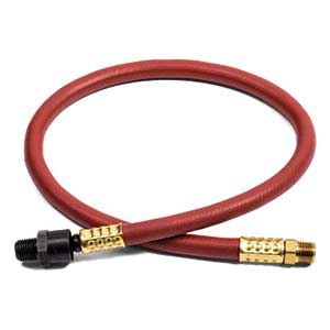 1/4" Snubber Hose with 1/4" Fittings - 2 Feet
