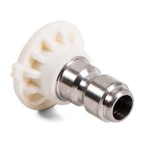 40° White Power Washer Nozzle