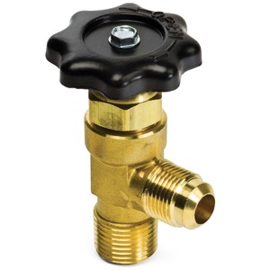 5/8" x 1/2" MPT SAE to Pipe Shut-Off Valve