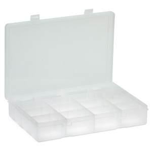 16 Compartment Large Poly Box