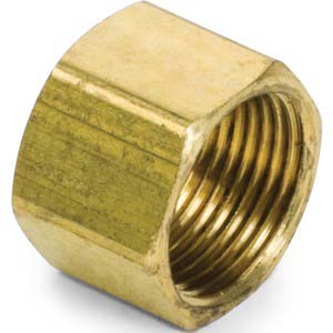 3/8" Brass Compression Nut