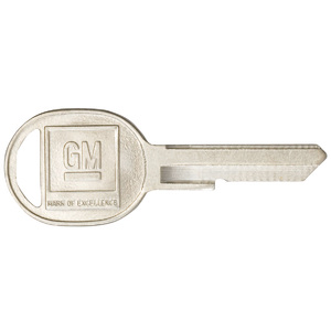 B51 Code D General Motors Door, Deck And Glove Box Key Blank