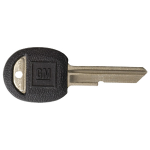 B45P Code H General Motors Door, Deck And Glove Box Key Blank
