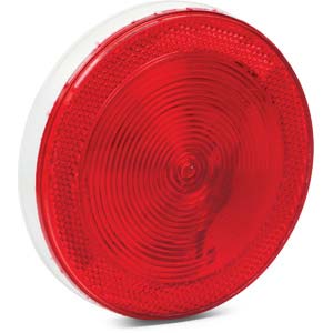 4" Red LED Reflex Light - Lamp Only