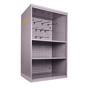 Abrasive Cabinet with Pegboard