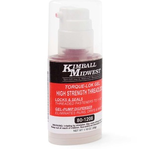 Torque-Lok™ High Strength Red Formula Gel Threadlocker