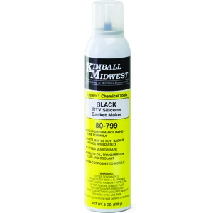 Black RTV Silicone Gasket Maker & Sealant - 8 oz. Can - Bulk