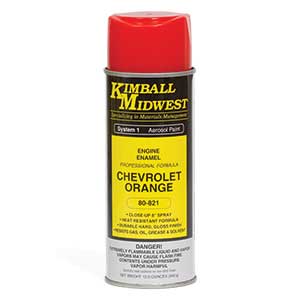 CHV Orange Engine Oil-Based Enamel Spray Paint