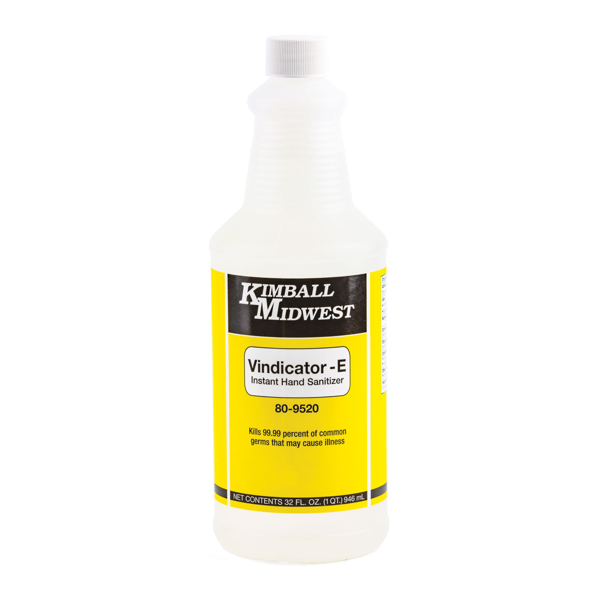 Vindicator-E Instant Hand Sanitizer - 1 qt - Bulk