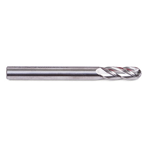 1/4" 4-Flute Ball Nose End Mill