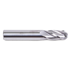 7/16" 4-Flute Ball Nose End Mill