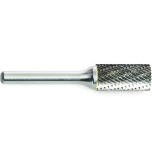 5/8" x 1" Cylindrical End Cut Tungsten Carbide Bur