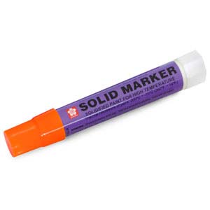 Fluorescent Orange Sakura Solid Marker