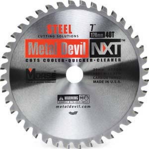 7" Metal Devil Metal-Cutting Circular Saw Blade