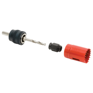 Power-Change Quick Change Hole Saw Pilot Drill