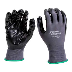 "Dexterity" Nitrile Coated Gloves - Large