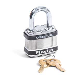 1" Stainless Steel Commercial Padlock