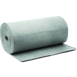 32" x 150' Gray Medium-Weight Absorbent Roll