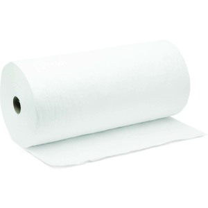 32" x 150' White Medium-Weight Absorbent Roll