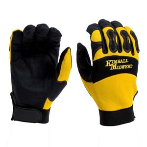 Kim-Wear™ Mechanic's Gloves - Medium - 1 Pair
