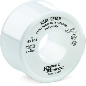 3/4" Extra Heavy-Duty PTFE Tape