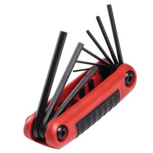 8 Key (T6 - T25) Torx® Ergo-Fold Hex Key Set