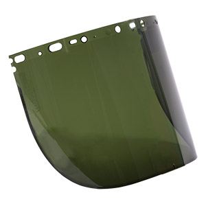 Dark Green Protecto-Shield Visor