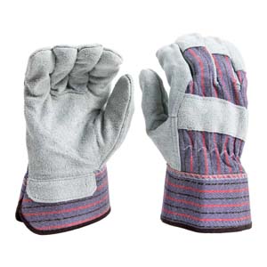 Leather Palm Gloves - One Size