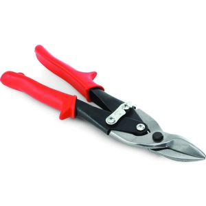 Carbon Steel Red Left Cut Aviation Tin Snips