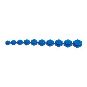 Blue Metric (10mm - 19mm) Magnetic Socket Inserts