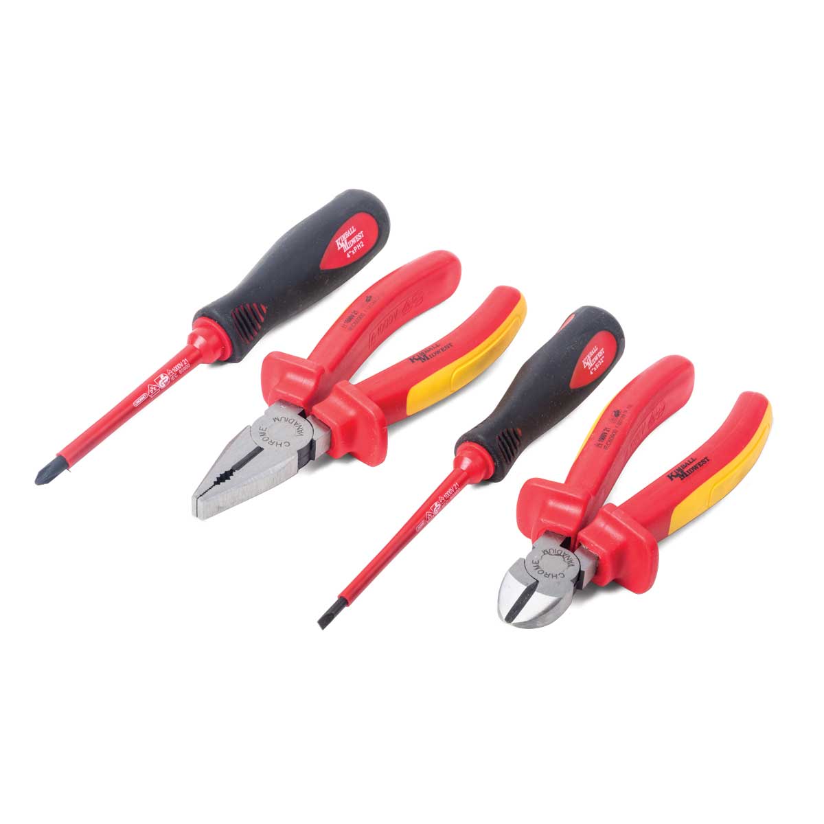 4 Piece Insulated Tool Kit