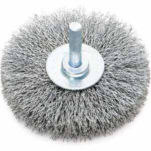 2" x 3/8" Crimped Conflex Steel Wire Brush