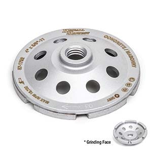 7" x 5/8"-11 Single Row Segmented Diamond Grinding Wheel