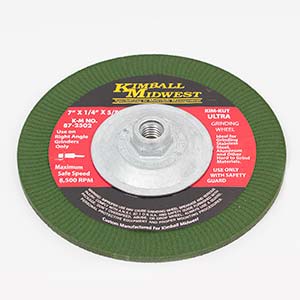 7" x 1/4" x 5/8"-11 Type 27 Kim-Kut™ Ultra Grinding Wheel