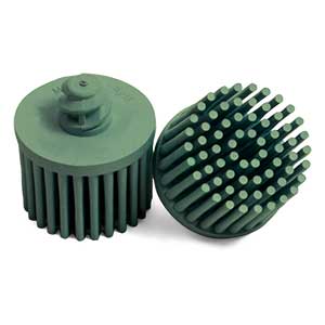 1" Coarse Type R Kim-Brite™ Green Abrasive Brush