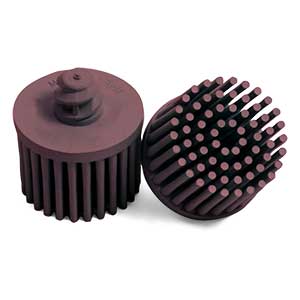 1" Extra-Coarse Type R Kim-Brite™ Brown Abrasive Brush