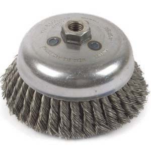 3-1/2" Crimped Steel Wire Cup Brush