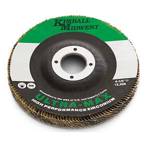 4-1/2" x 7/8" 60 Grit Type 29 Ultra-Max Zirconia Flap Disc