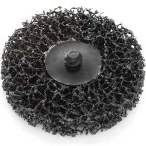 3" Black Scotch-Brite Roloc Coating Removing Aluminum Oxide Disc