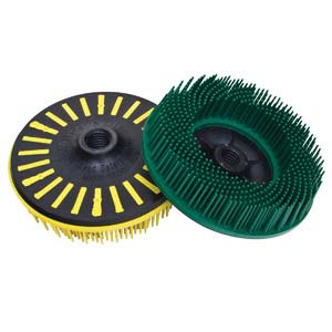 4-1/2" Coarse 50 Grit 3M Green Abrasive Bristle Disc