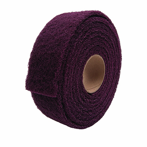 3" x 15' Maroon Medium Kim-Brite™ Aluminum Oxide Abrasive Roll