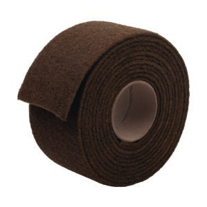 4" x 15' Brown Coarse Kim-Brite™ Aluminum Oxide Abrasive Roll