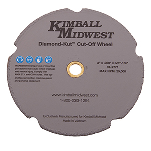 3" Type 1 Diamond-Kut™ Cut-Off Wheel