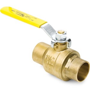 3/4" Copper Sweat/Solder Joint Brass Ball Valve