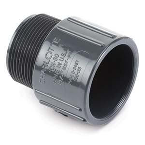 3/4" Schedule 80 CPVC Male Adapter